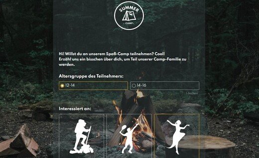 Ferienlager-Anmeldungsformular