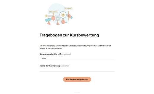 Kursbewertung