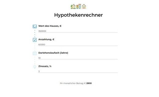 Hypothekenrechner