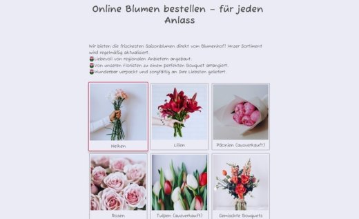 Blumen-Online-Shop
