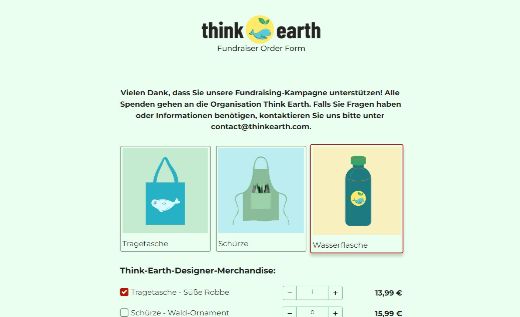Fundraising-Formular
