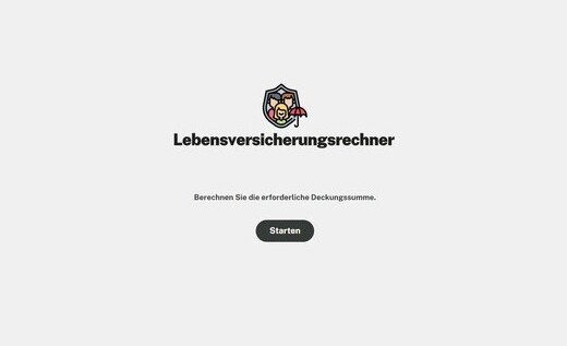 Lebensversicherungsechner