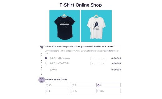 T-Shirt-Bestellformular - FREE