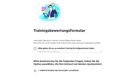 Seminar Feedback-Fragebogen