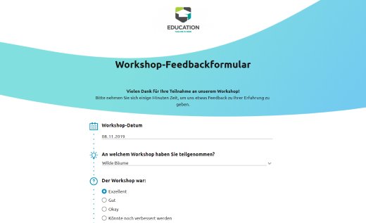Workshop-Feedbackbogen