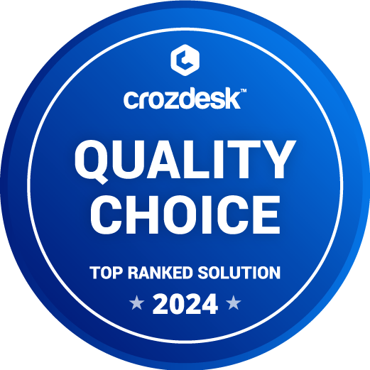 AidaForm&rsquo;s Quality Choice Award from Crozdesk