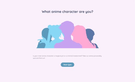 Quiz sur la personnalité Anime