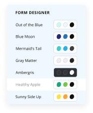 Customize Form Design