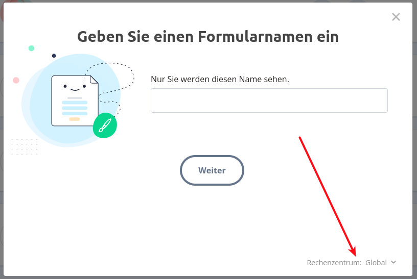 Form Create Modal Window