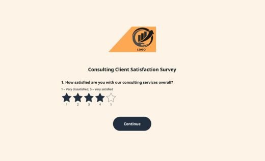 Consulting Client Satisfaction Survey