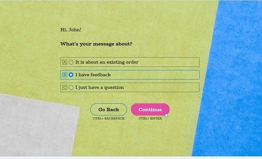Contact Form with Conditional Logic