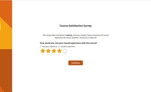 Course Satisfaction Survey