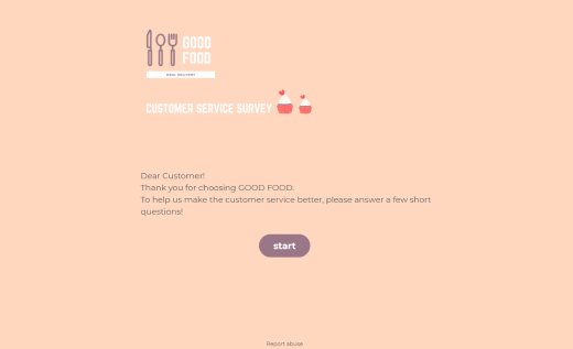 Customer Service Survey