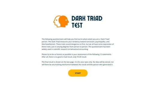 Dark Triad Test