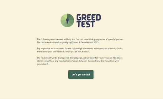 Greed Test