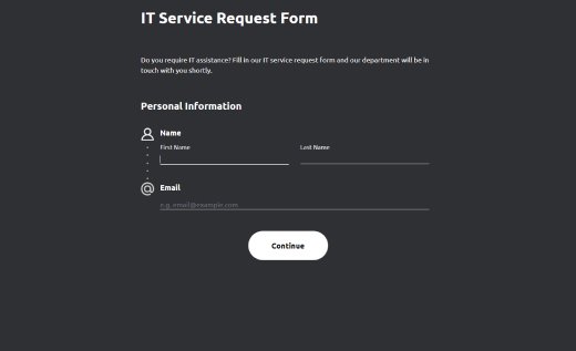 IT Request Form