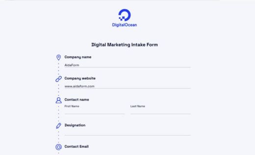 Marketing Intake Form