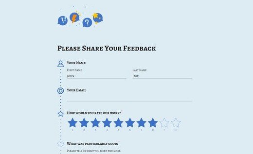 Basic Feedback Form