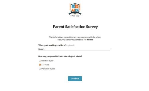 Parent Satisfaction Survey for Schools