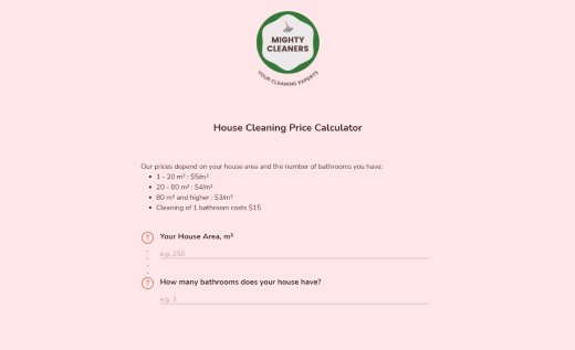 Service Order Form