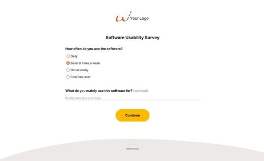Software Usability Survey