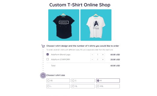 T-Shirt Order Form - FREE