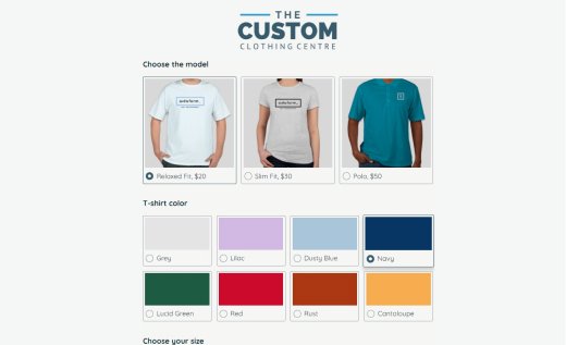 T-Shirt Order Form