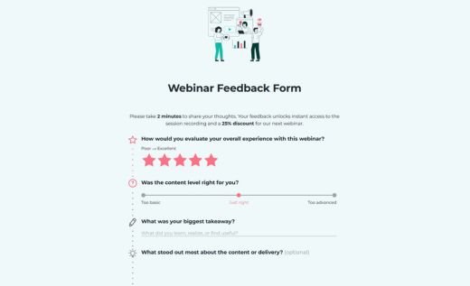 Webinar Feedback Survey
