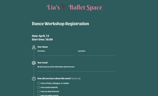 Workshop Registration Form